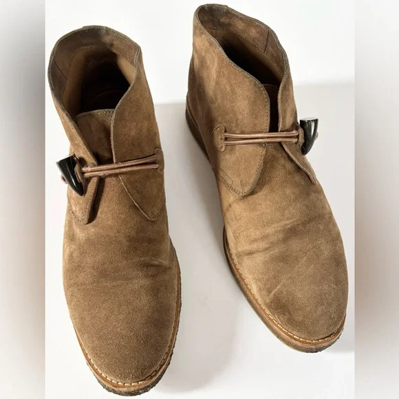 Trask Carissa Toggle Women’s 11 Tan Suede Chukka Boots - Picture 6 of 14